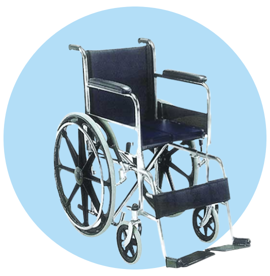 Foldable wheel chair